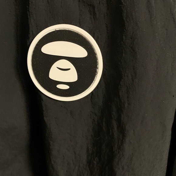 Black and grey bape windbreaker - Picture 7 of 9